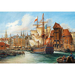 Castorland Puzzle 1000 pièces : Le port de Gdansk, Pologne