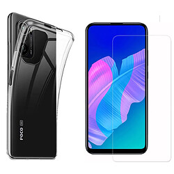 Pack Coque de protection transparente en TPU et Protection écran Vitre en verre trempé pour le Xiaomi Poco F3 - XEPTIO