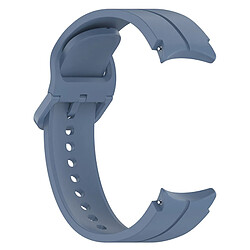 20MM Bracelet de montre en silicone Accessoires de remplacement compatible Samsung Watch5/Watch5 Pro - Bleu