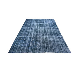 Vidal Tapis de laine 206x175 Bleu Ultra Vintage