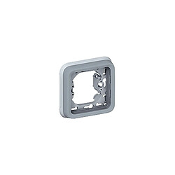 Legrand plaque d'encastrement plexo 1 poste (composable)