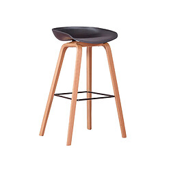 Nest Dream Tabouret nordique avec pieds en bois de hêtre (75cm) - Daxer