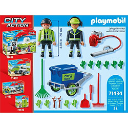 Playmobil® 71434 Agents entretien voirie avec équipement pas cher