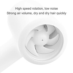 Acheter Wewoo Sèche-cheveux d'origine ionique de l'eau Xiaomi Mijia chaud et froid 220V puissance élevée thermostatique muet Mi séchoir pour la maison voyage