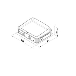 Acheter Plancha électrique 3120w plaque inox - CHEF80LISSELEC - PLA.NET