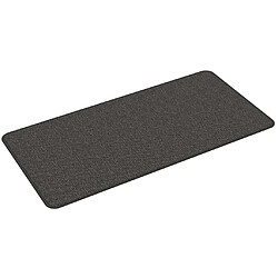 vidaXL Tapis de couloir aspect sisal anthracite 50x100 cm