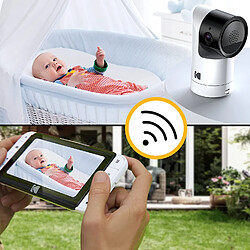 KODAK Cherish C525P Moniteur vidéo intelligent pour bébé - Amplificateur de Signal R100 offert - Blanc