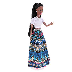 Avis belle poupée africaine moderne poupées 12 articulations mobiles bjd poupées blanc haut