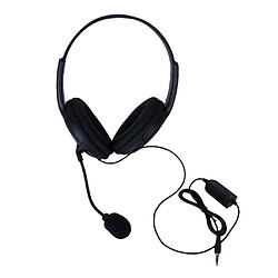 3,5 mm Casque Audio Ecouteur à Double Stéréo avec Microphone Mic Pour Sony PS4 PS3