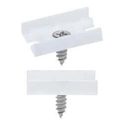 Acheter Ledkia Clip de Fixation pour Ruban LED de 10 mm (20 unit.) Blanc