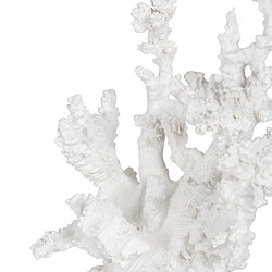 Avis BigBuy Home Figurine Décorative Blanc Résine Corail 17 x 17 x 20 cm