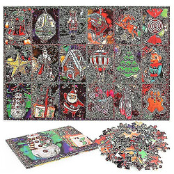 Acheter Universal Puzzle de cadeau de Noël de Noël, 1000 PCS Puzzle de décompression éducative, Wal