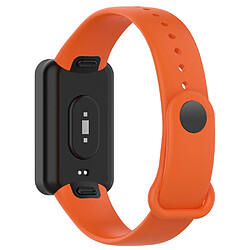 Bracelet en silicone étanche avec boucle, orange pour votre Xiaomi Redmi Smart Band Pro