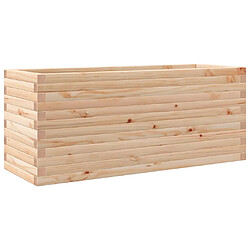 vidaXL Jardinière 110x40x45,5 cm bois de pin massif