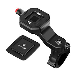 Support Vélo Smartphone avec Adaptateur Easy Lock Rotatif à 360° Swissten Noir