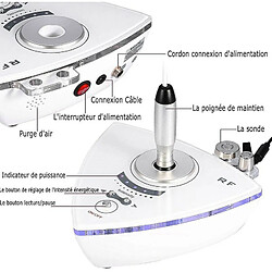 Chrono RF Bipolaire Radio Fréquence Machine de Beauté du Visage Thermique pour le Rajeunissement de la Peau Éliminer ,Blanc