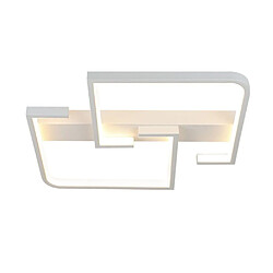 NETTLIFE Plafonnier LED Moderne 19W, 30 cm Lampe Blanc Chaud 3000 K Design pour Intérieur Couloir Chambre Cuisine Salon Studio