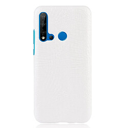 Avis Wewoo Coque PC + PU antichoc à texture de crocodile pour Huawei P20 lite 2019 / Huawei nova 5i blanc