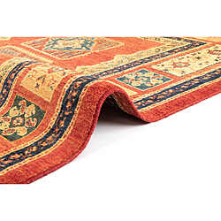 Vidal Tapis de laine 148x112 rouge Kashkuli pas cher