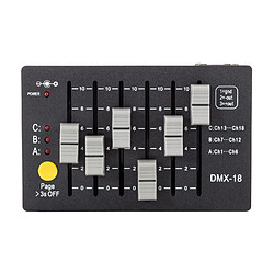 Acheter Ledkia Contrôleur Console DMX512 24 Canaux Rechargeable Noir