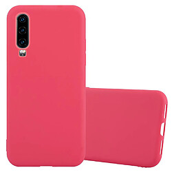 Cadorabo Coque Huawei P30 Etui en Rouge