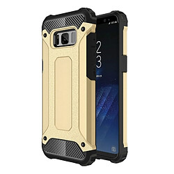 Wewoo Coque renforcée or pour Samsung Galaxy S8 + / G9550 Plus Armure Tough TPU + PC combinaison