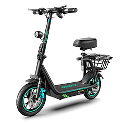 Trottinette Électrique BOGIST M5Pro+ - Moteur 500W Batterie 48V13AH Autonomie 35KM Freins à Disque Design Pliable - Noir Bleu