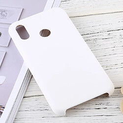 Wewoo Coque Étui de protection en silicone liquide solide Dropproof pour Huawei P20 Lite blanc