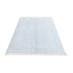 Avis Vidal Tapis de laine 191x130 Bleu Darya