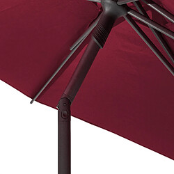 Acheter Hesperide Parasol Soya rond - Bordeaux