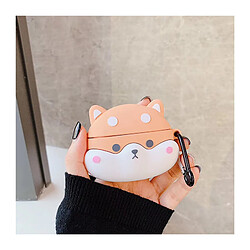 GUPBOO Airpods Coque Housse Étui Protecteur Compatible pour AirPods 3-Silicone corgi dessin animé