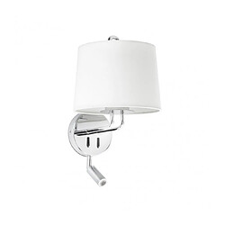 faro Applique avec liseuse Montreal Chrome 1 ampoule 39cm