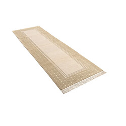 Vidal Tapis de couloir en laine 290x89 vert Darya