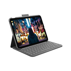 Logitech Slim Folio Pan-Nordic-Layout, fÃ¼r Apple 10.9-inch iPad (10G), gray