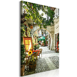 Artgeist Tableau - Cracow: Sunny Pub (1 Part) Vertical [20x30]