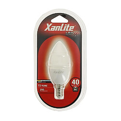 XanLite Ampoule LED flamme, culot E14, 6W cons. (40W eq.), lumière blanche neutre