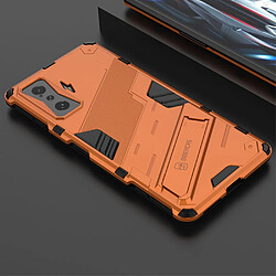 Coque en TPU anti-chocs avec béquille, orange pour votre Xiaomi Redmi K50 Gaming