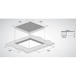 Schneider Plaque vitroceramique STV604