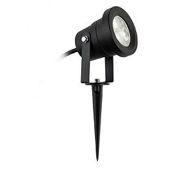 Luminaire Center Piquet de jardin Hayes Aluminium moulé Noir 24,5 Cm