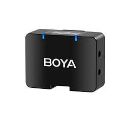 Boyamic Système de microphone sans fil, portée de 200m, réduction de bruit à 75 Hz / 150 Hz, USB-C/Lightning/Jack 3,5MM pas cher