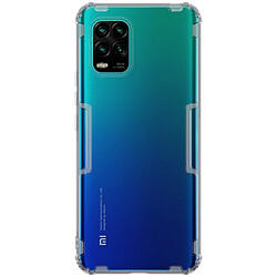 Coque en TPU nature antichoc clair gris pour votre Xiaomi Mi 10 Lite 5G/Mi 10 Youth 5G