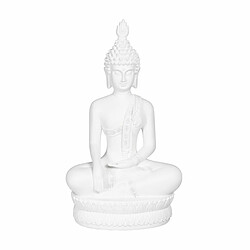 BigBuy Home Figurine Décorative Blanc Buda 24 x 14,2 x 41 cm