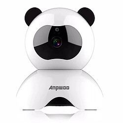 Wewoo Anpwoo Panda 720P HD WiFi Caméra IP, Détection de mouvement, vision nocturne infrarouge et carte TF (128 Go max.) Autre