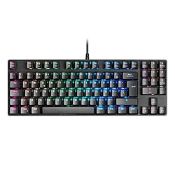 Clavier pour jeu Mars Gaming MKREVO PRO LED RGB Noir