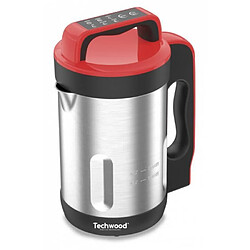 Techwood Blender Chauffant Inox avec 6 Programmes culinaires avec témoins lumineux de 800-1000W