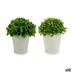 Ibergarden Plante décorative Plastique 13 x 17 x 13 cm (12 Unités)