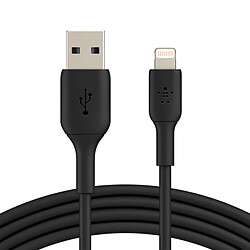 Belkin Câble USB A - Lightning /1M noir