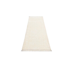 Avis Vidal Tapis de couloir en laine 300x89 beige Darya