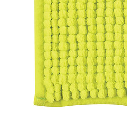 MSV Tapis de bain Microfibre CHENILLE 40x60cm Vert Anis