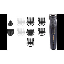 Tondeuse multi usages BABYLISS MT728E 10 en 1 Carbon Steel 